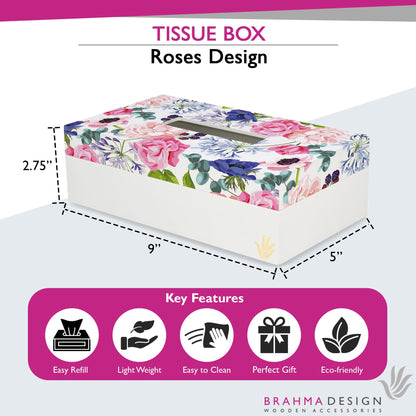 Roses Etc Tissue Box