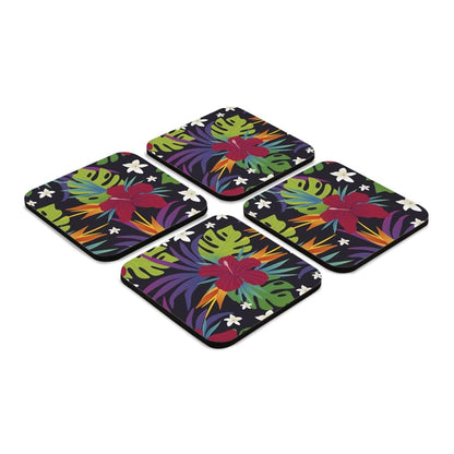 Hawaii 4 piece Coaster Set 3.75" x 3.75"