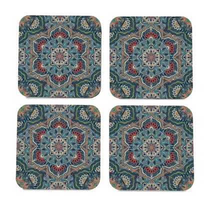 Sheesha 4 piece Coaster Set 3.75" x 3.75"
