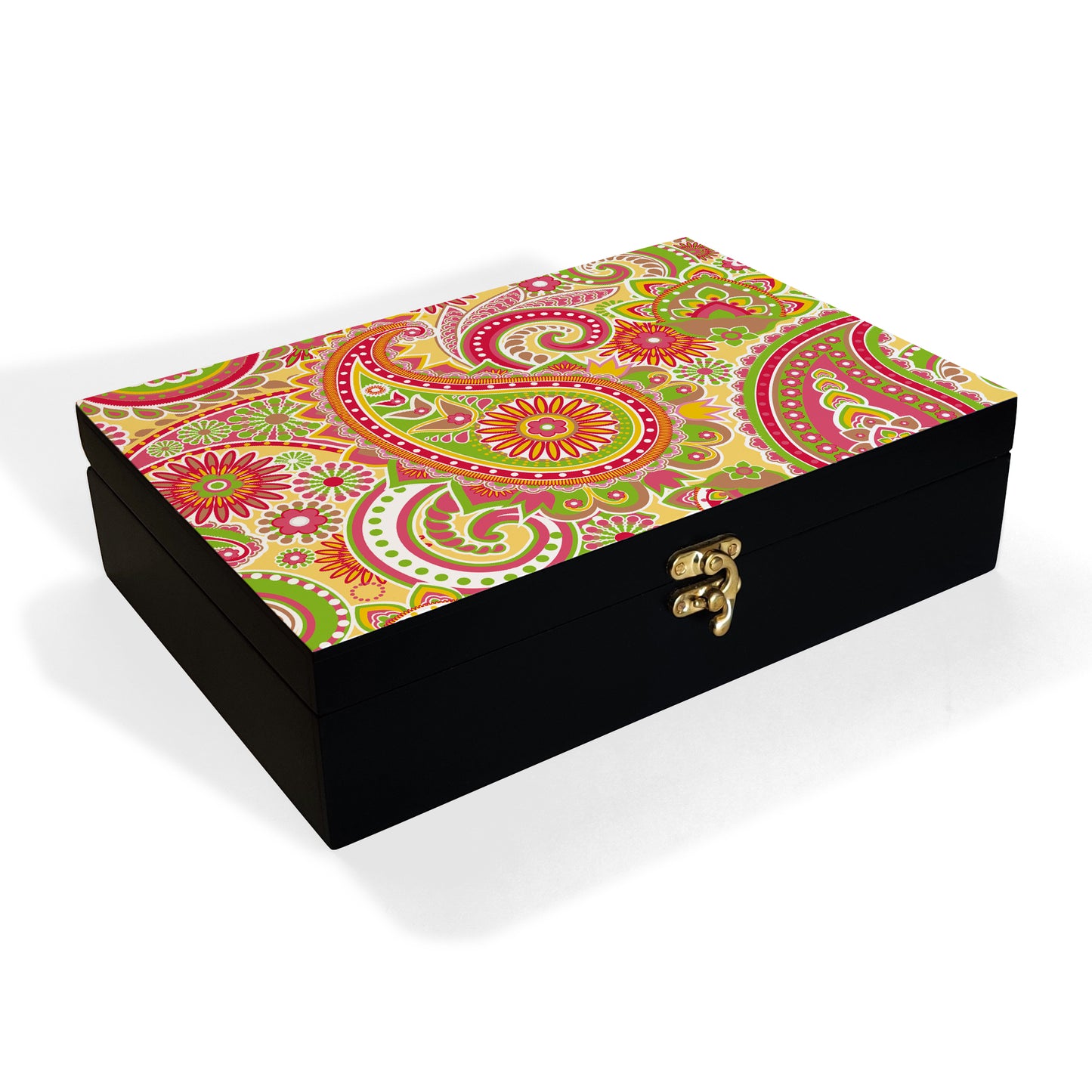 Yellow Paisley Box Grand