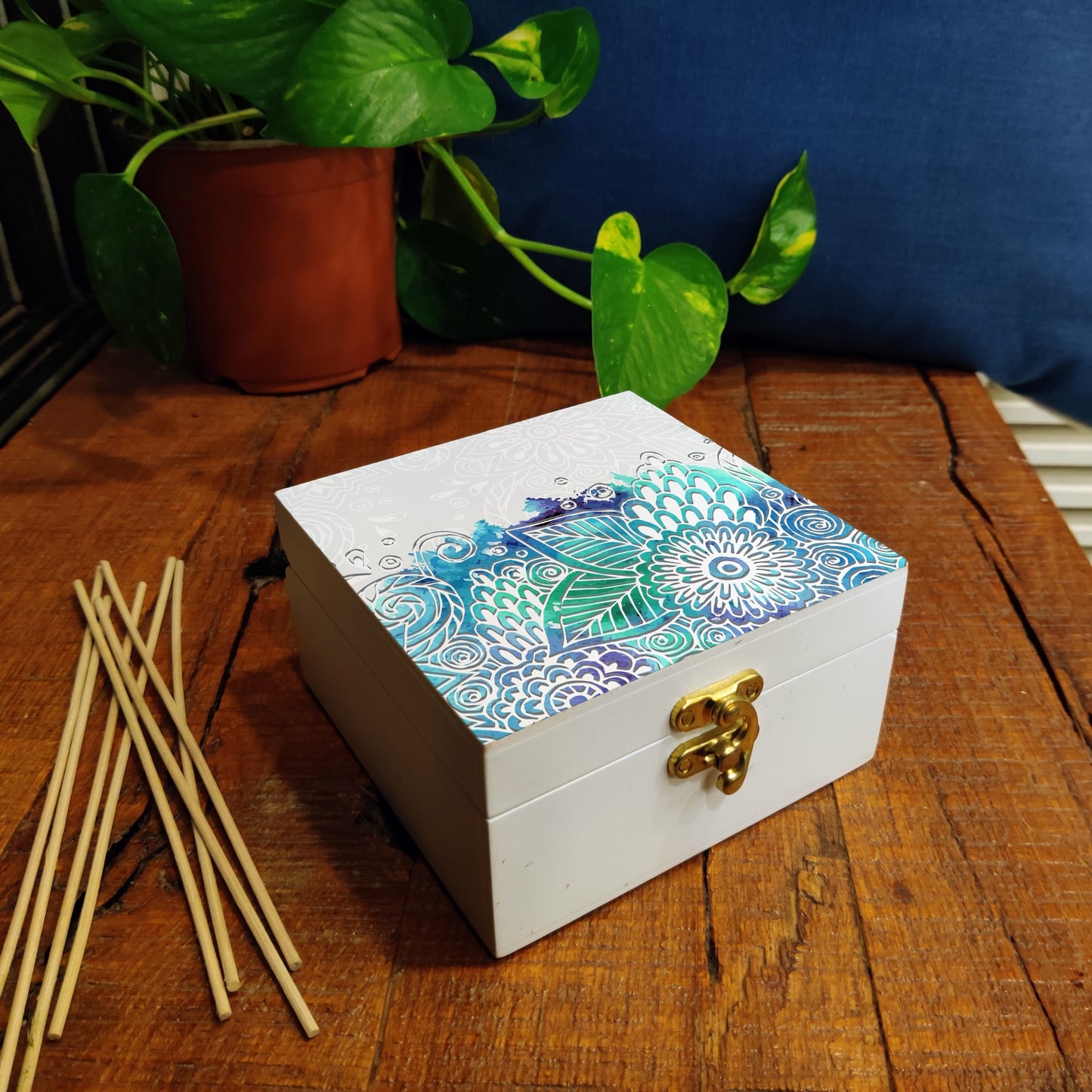 Abstract Flr Gift Box-S