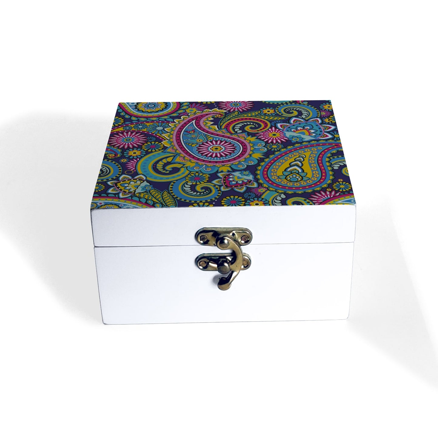 Blue Paisley Gift Box-S