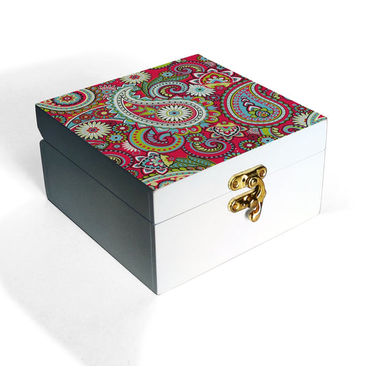 Pink Paisley Gift Box-S