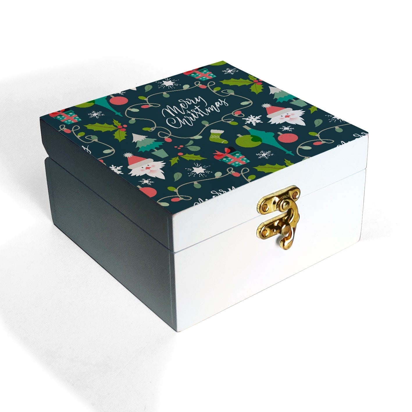 Xmas Allover2 Gift Box-S