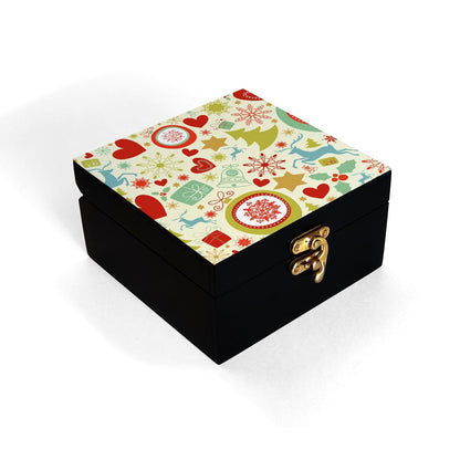 Xmas Allover3 Gift Box-S