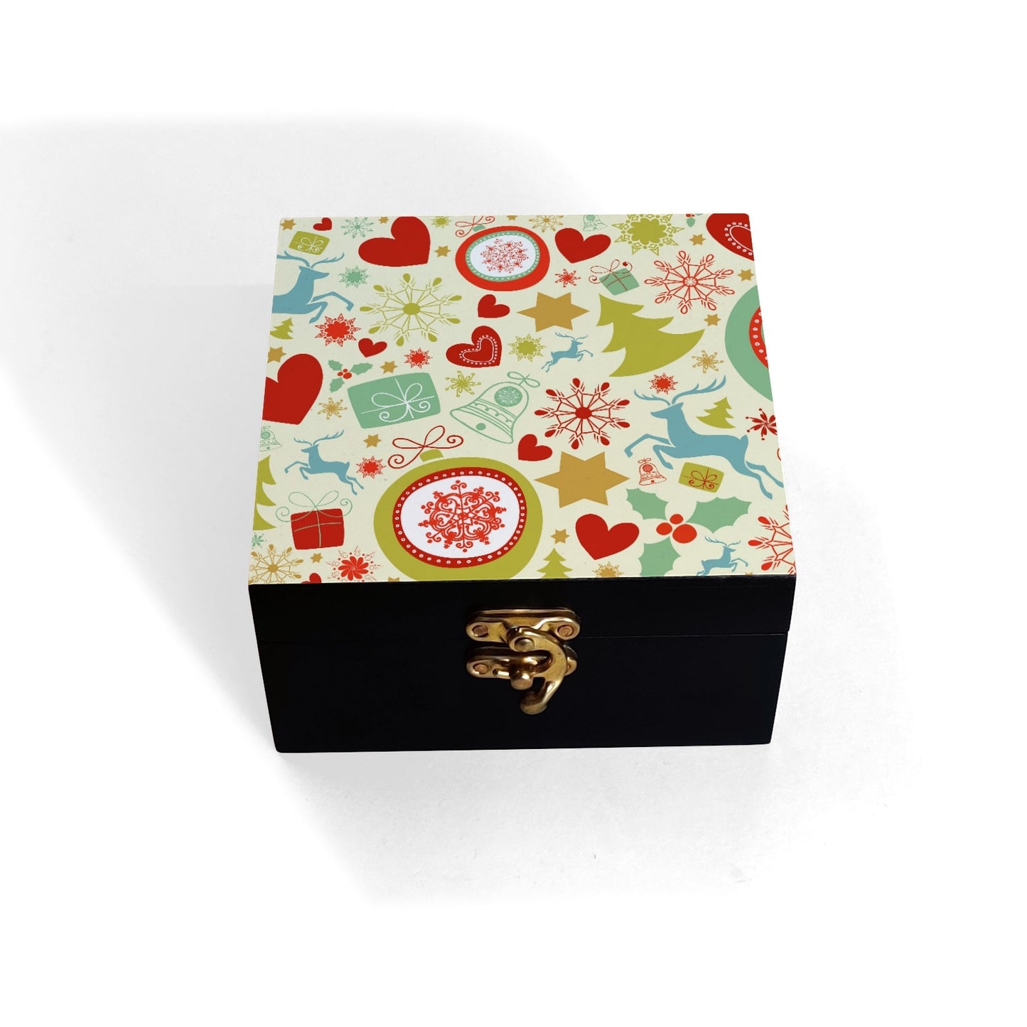 Xmas Allover3 Gift Box-S