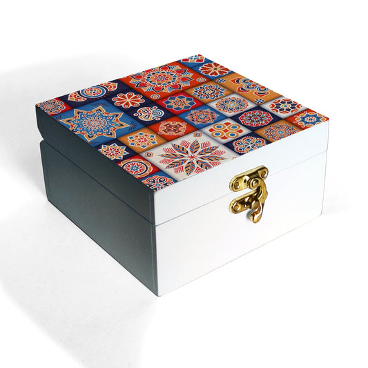 Floral Tiles Gift Box-S