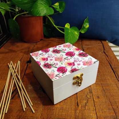 Pink Flr Gift Box-S