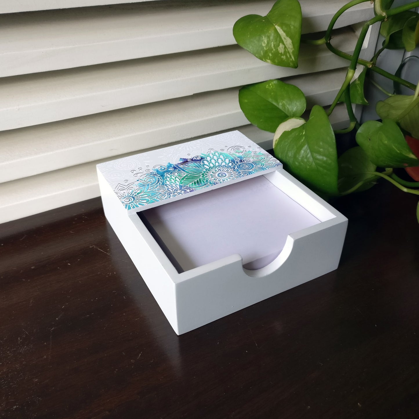 AbstractFlr Notepad Holder