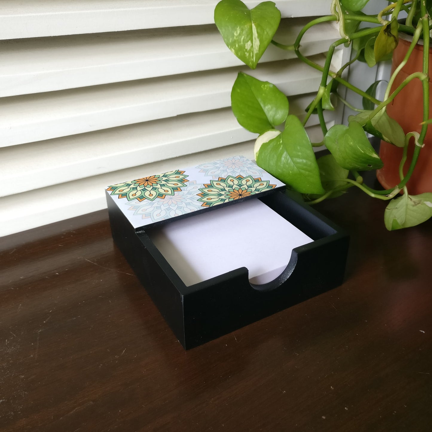 GreenMandala Notepad Holder