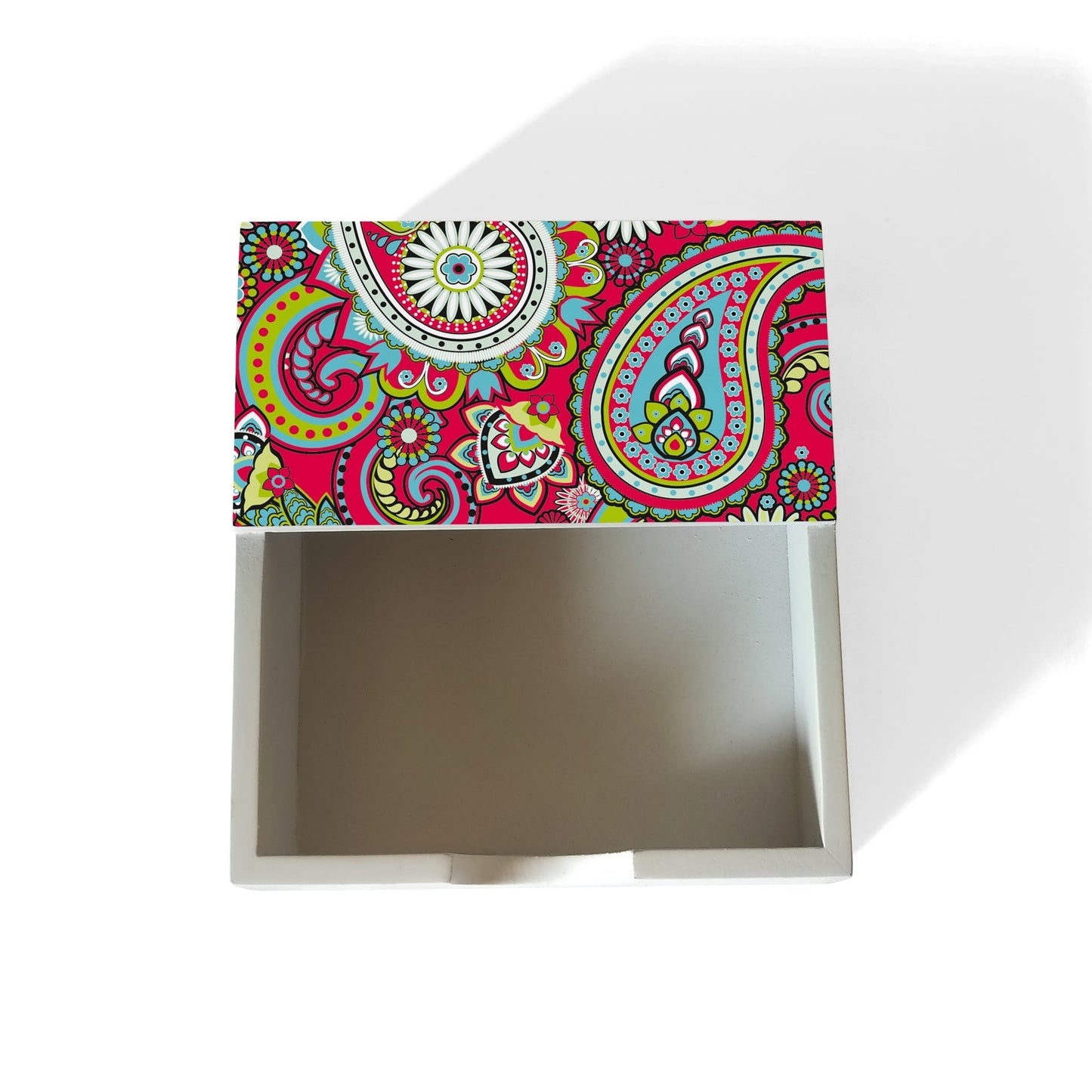 Pink Paisley Notepad Holder