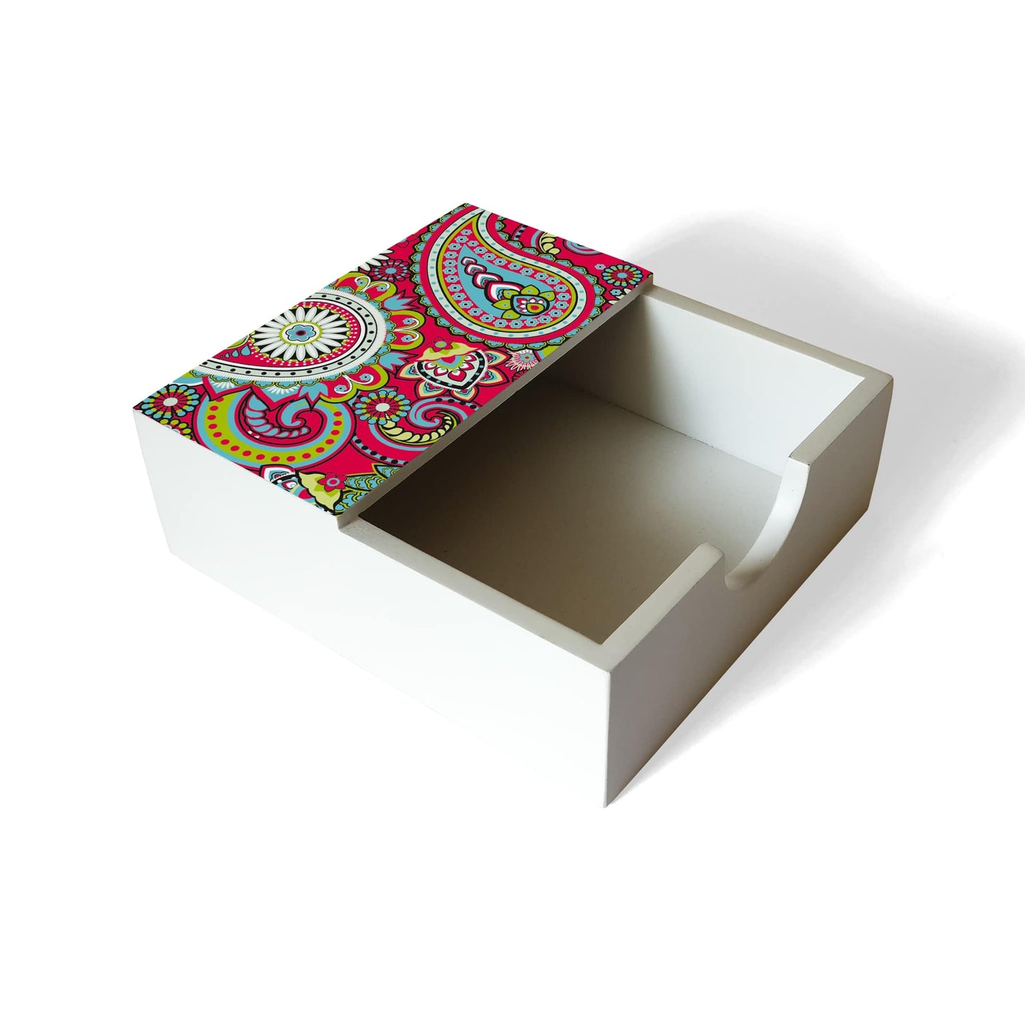 Pink Paisley Notepad Holder