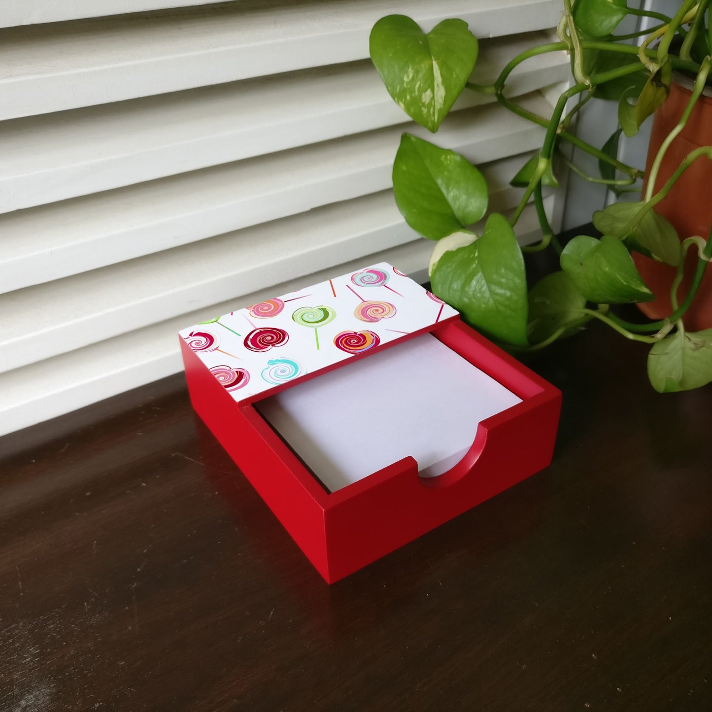 Lollipops Notepad Holder