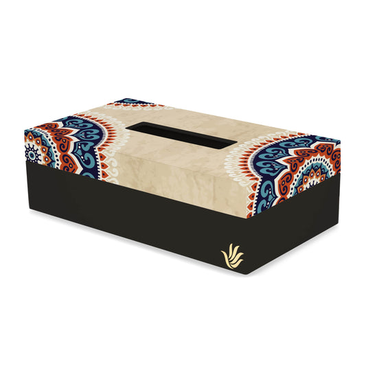 Mandala Vintage Tissue Box 9" x 5" x 2.75"