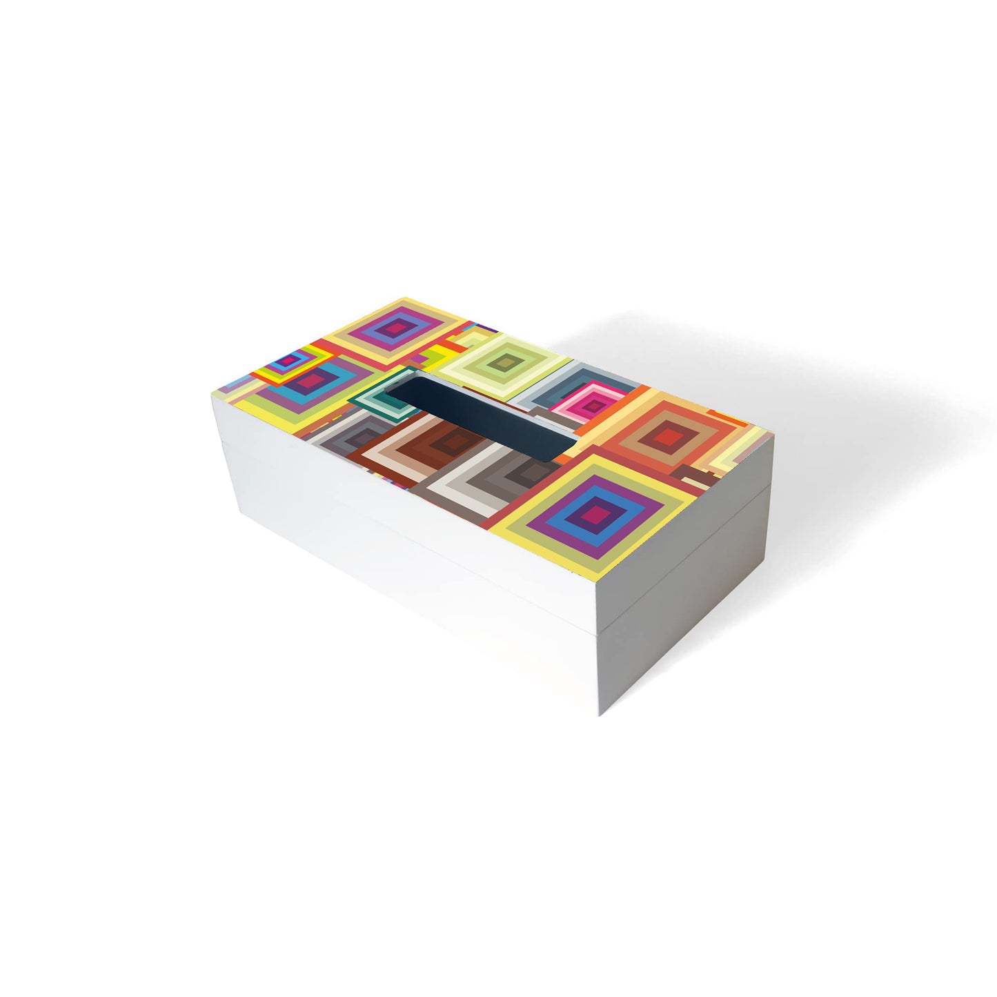ColorfulSq Tissue Box
