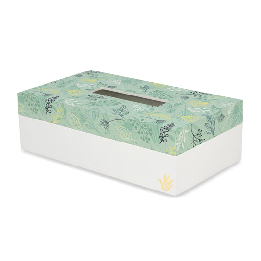 Herbs Tissue Box 9" x 5" x 2.75" Ht. - Main Image
