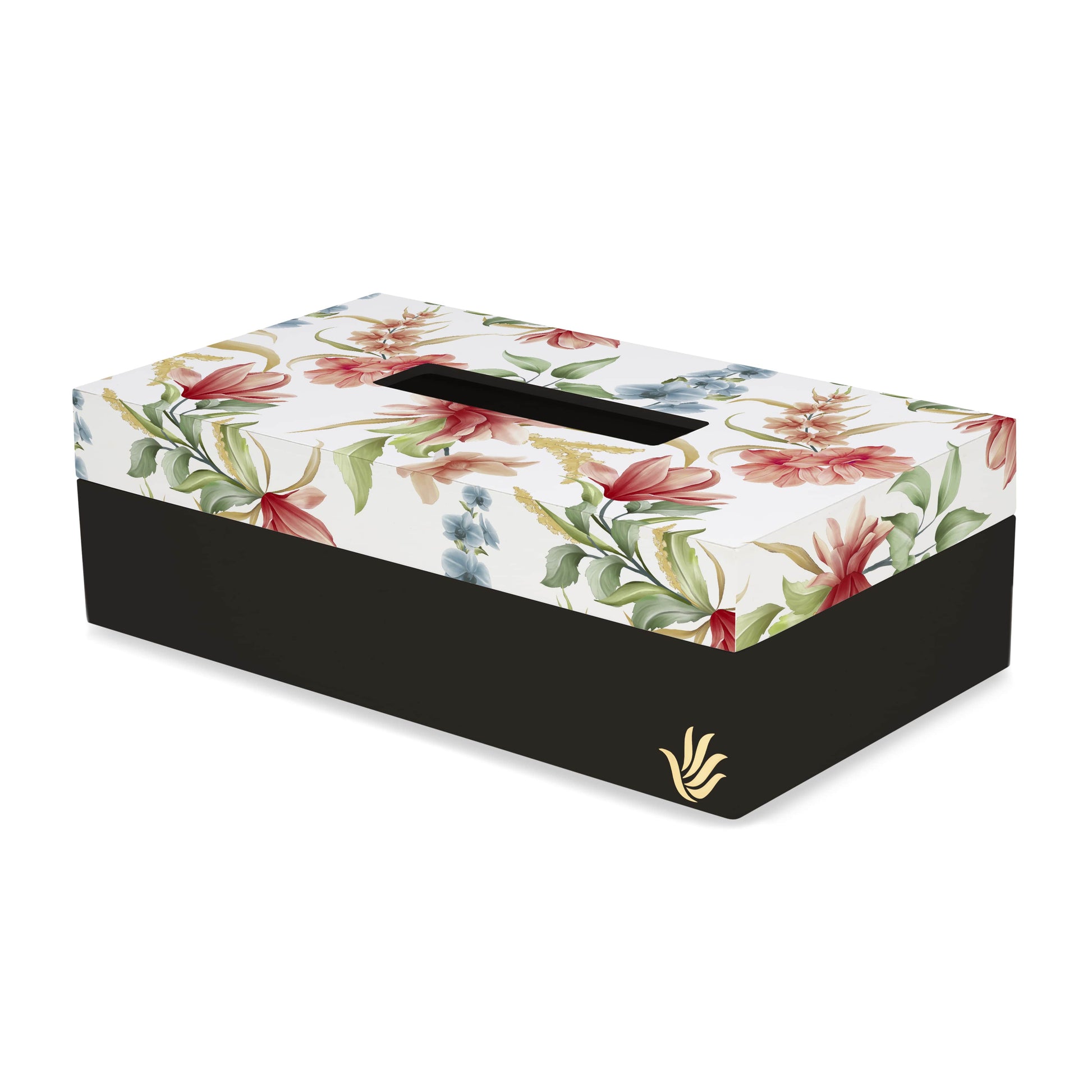 Magnolia Tissue Box 9" x 5" x 2.75" Ht. - Main Image