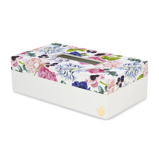 Roses Etc Tissue Box 9" x 5" x 2.75" Ht. - Main Image