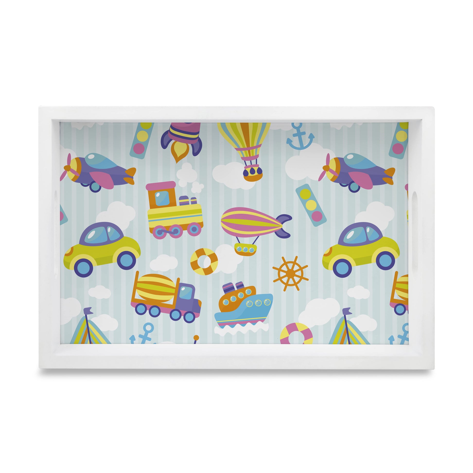 Transport Toys Rectangular Tray for Children 8" x 12" - Main Image