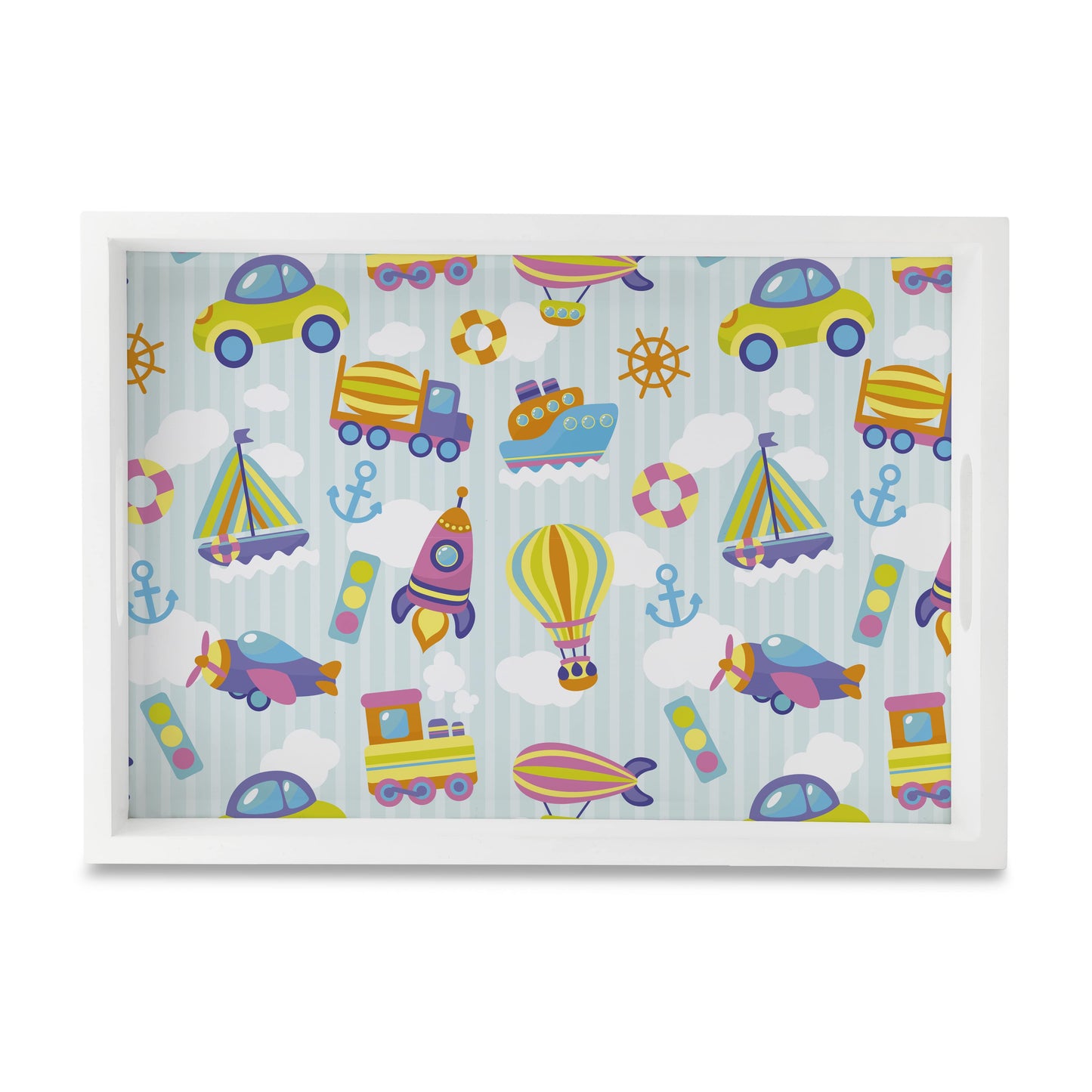 Transport Toys Rectangular Tray for Children 10" x 14" - Main Image