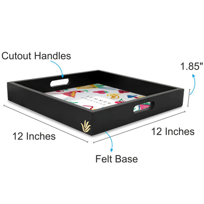 SummerCocktail Sq Tray