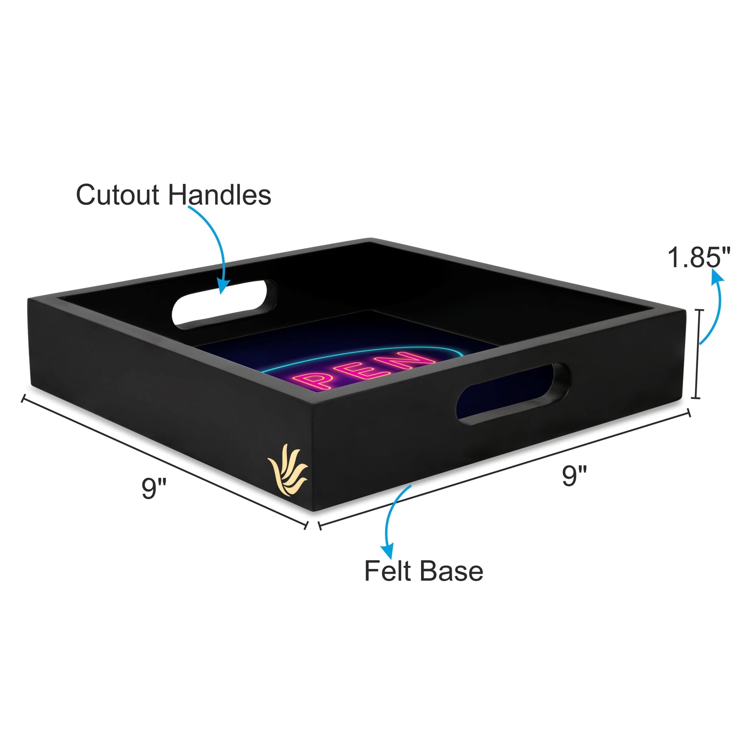 Neon Open 247 Sq Tray