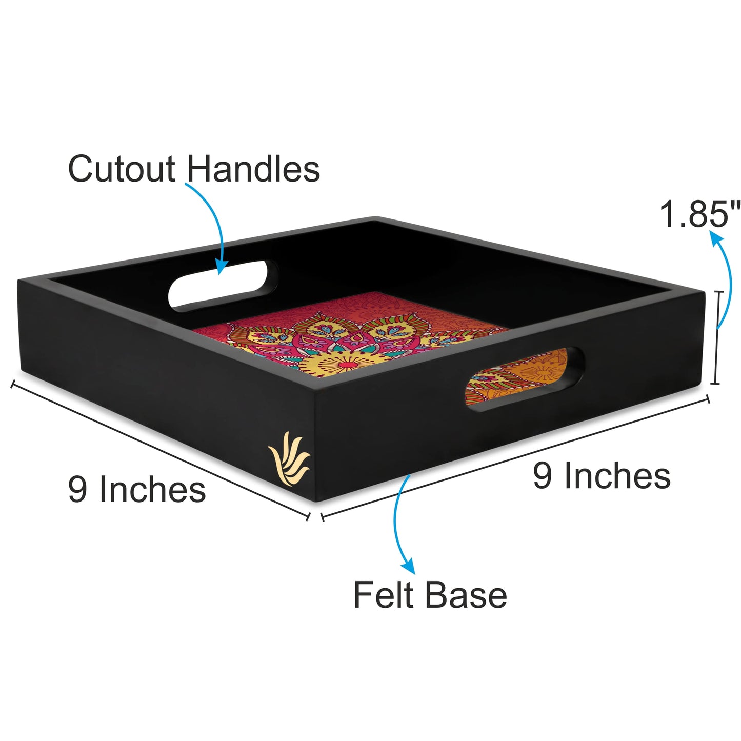 OrangeMandal Sq Tray