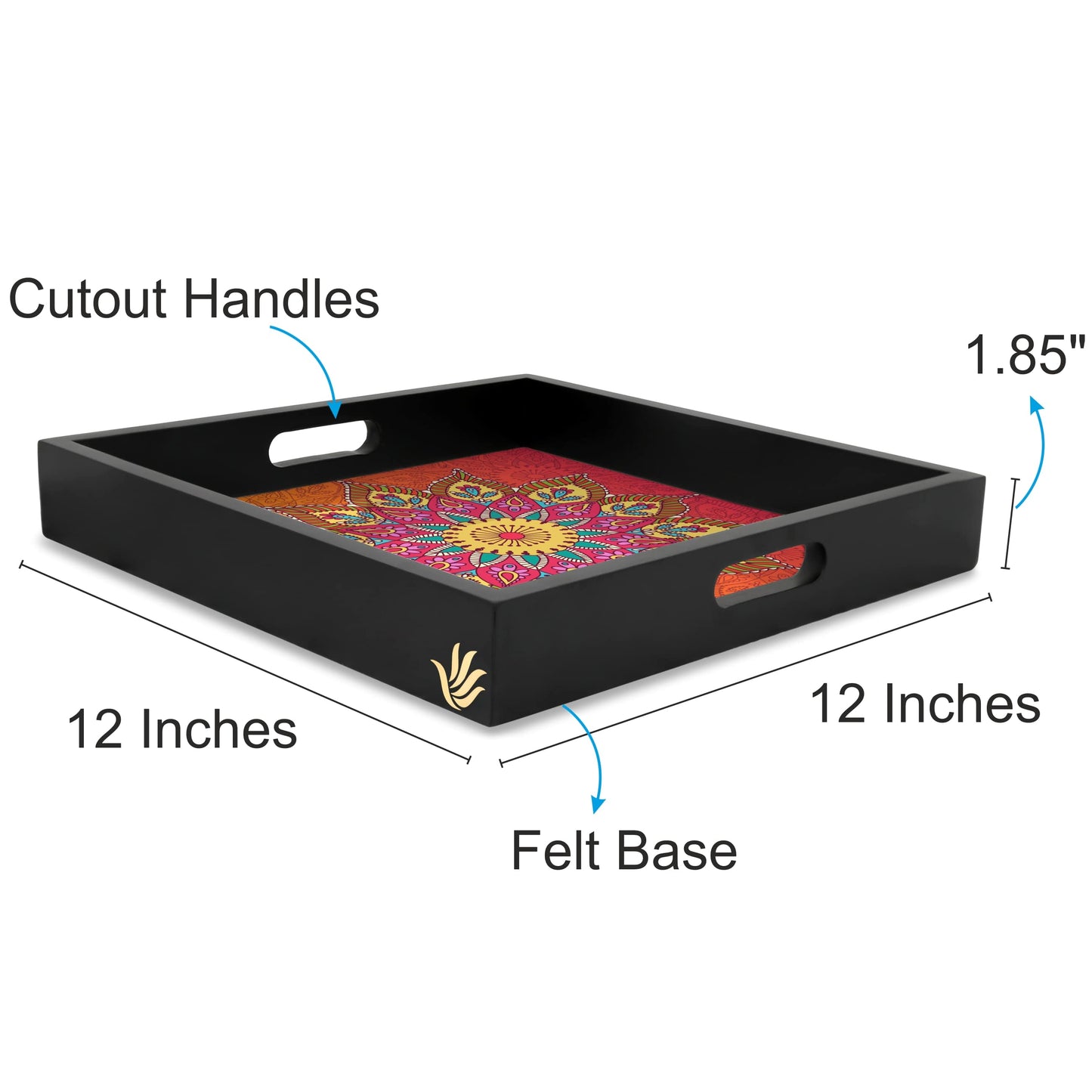 OrangeMandal Sq Tray