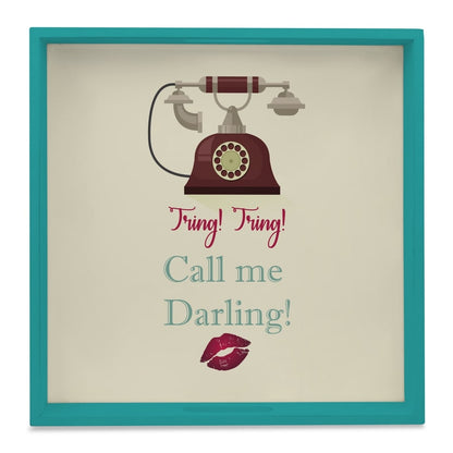 Tring Tring Serving Tray with Cutout Handles (Wood) 12" x 12"