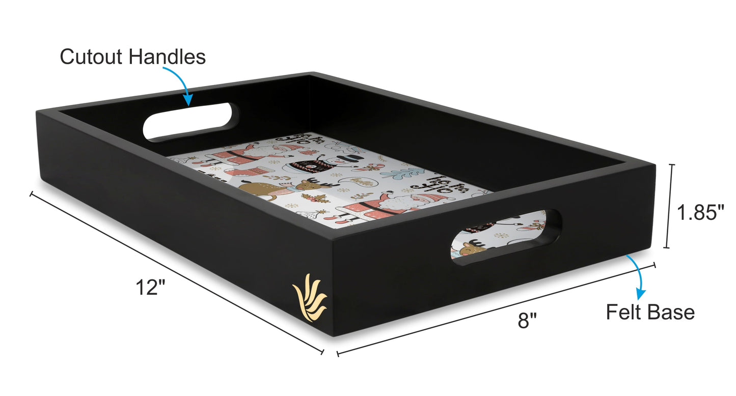 Xmas Allover Rc Tray