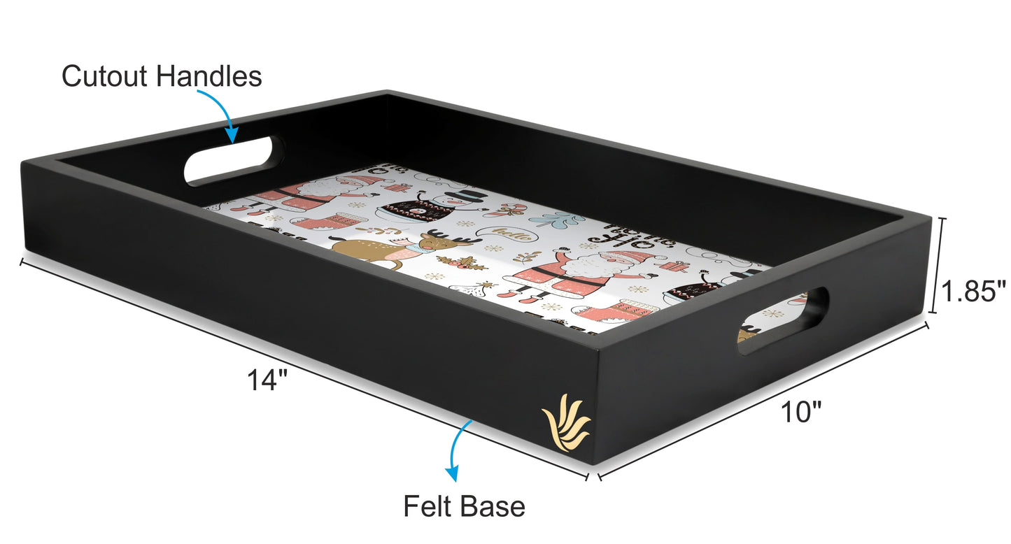 Xmas Allover Rc Tray