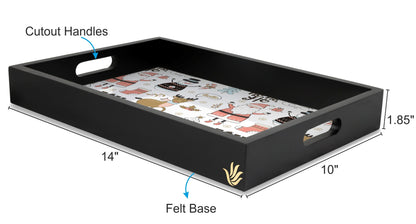 Xmas Allover Rc Tray