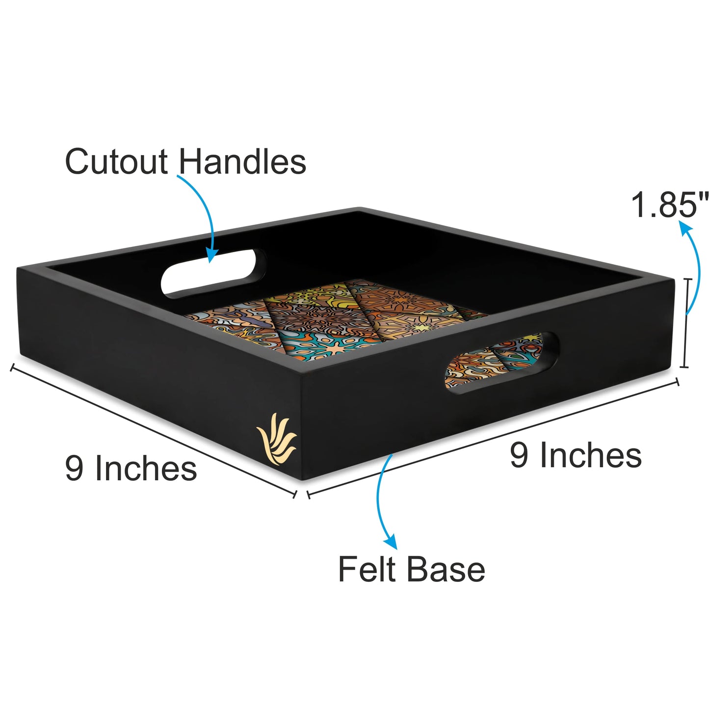 Diamond Sq Tray