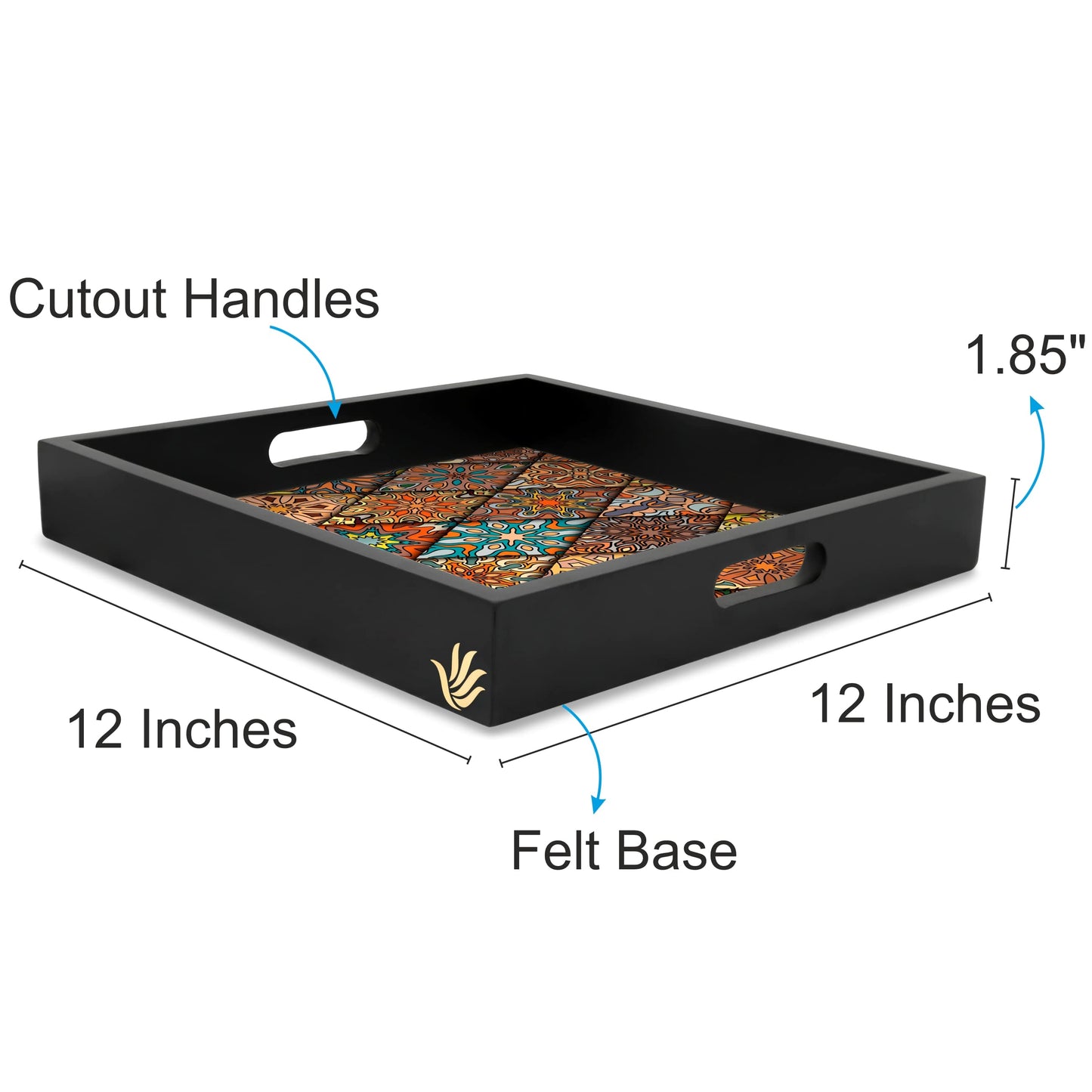 Diamond Sq Tray