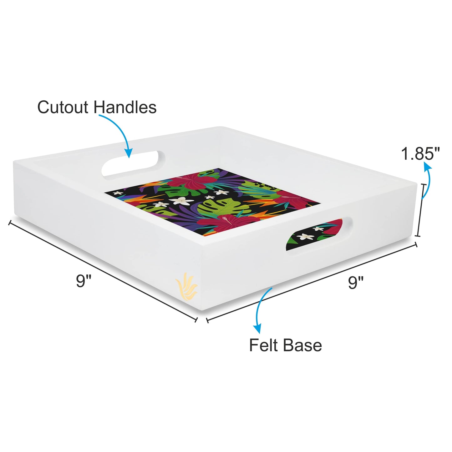 Hawaii Sq Tray