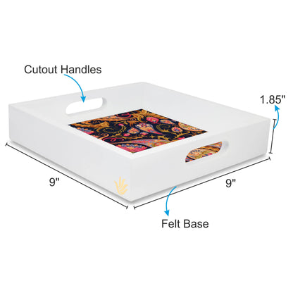 Sameera Navy Sq Tray