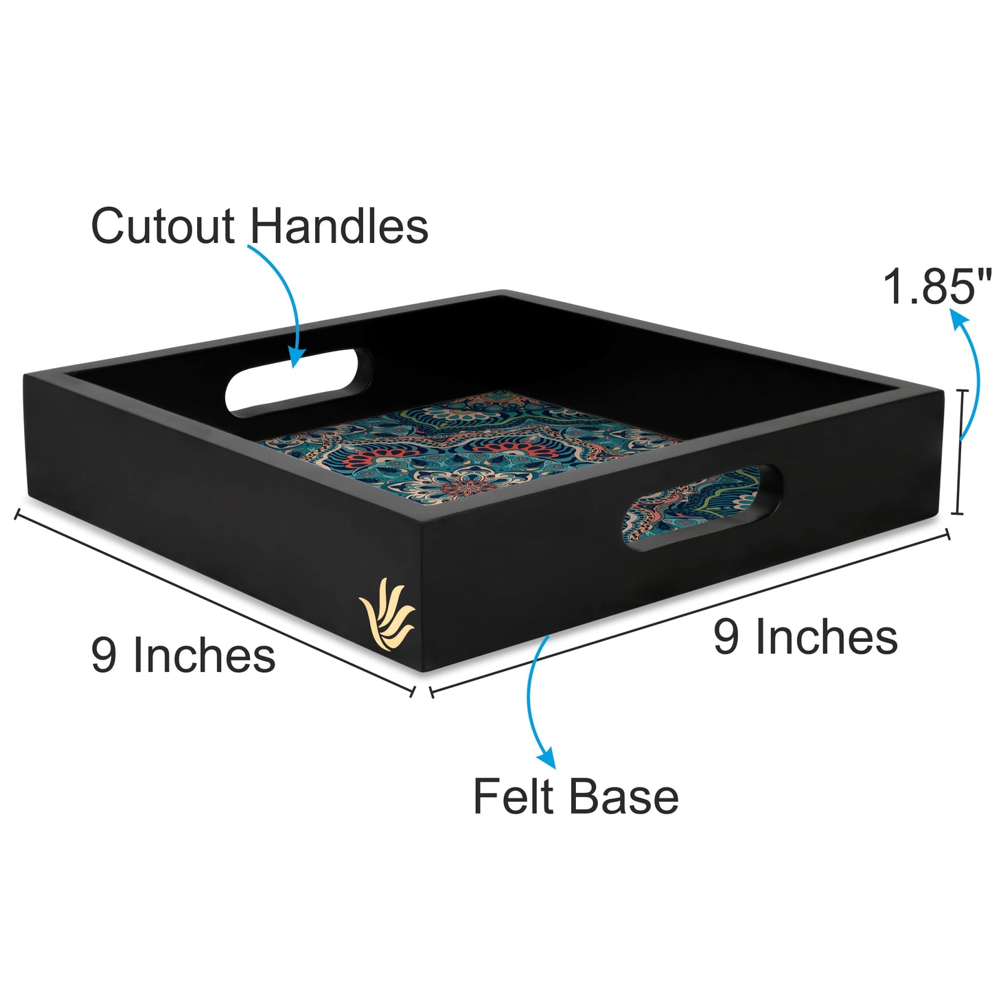Sheesha Sq Tray