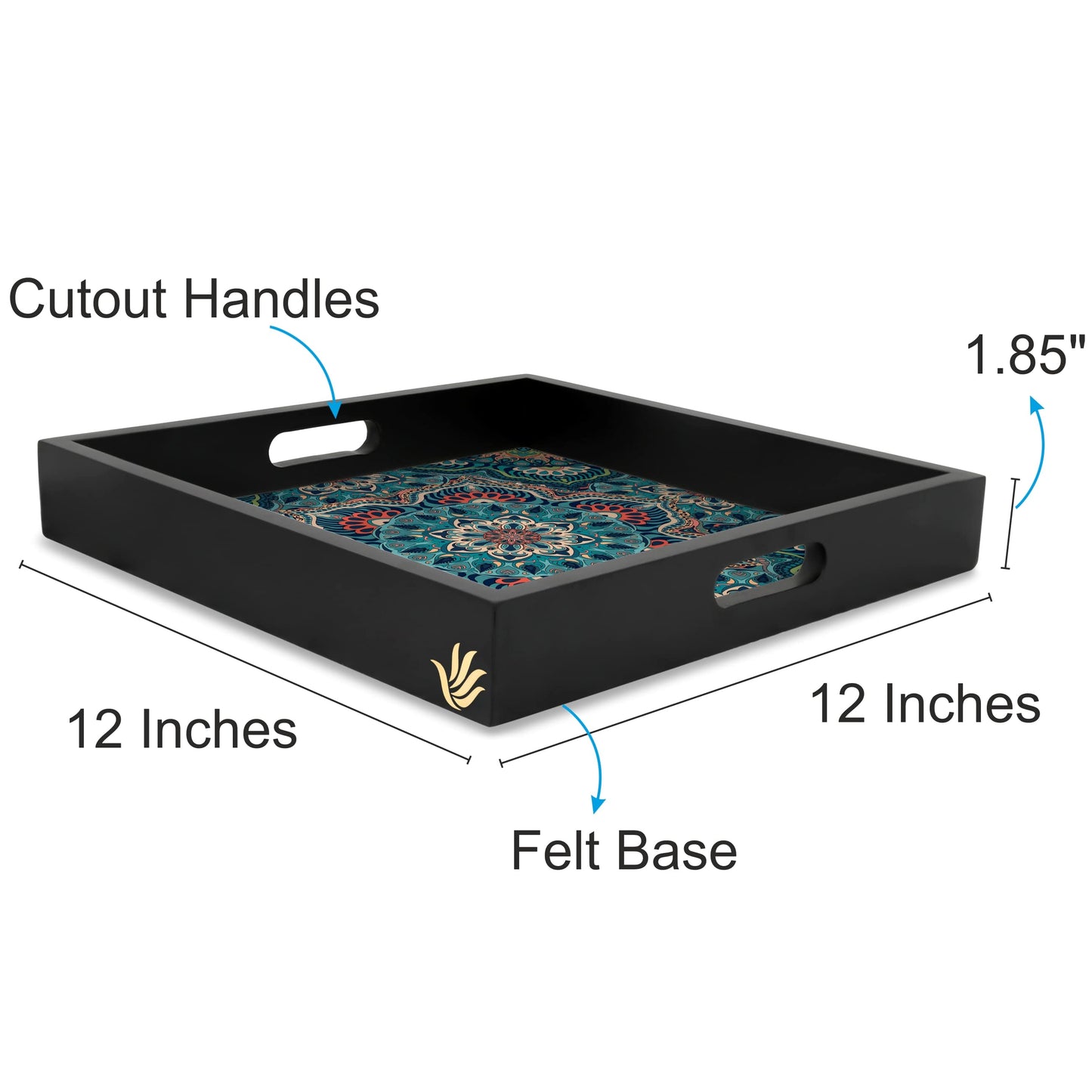Sheesha Sq Tray