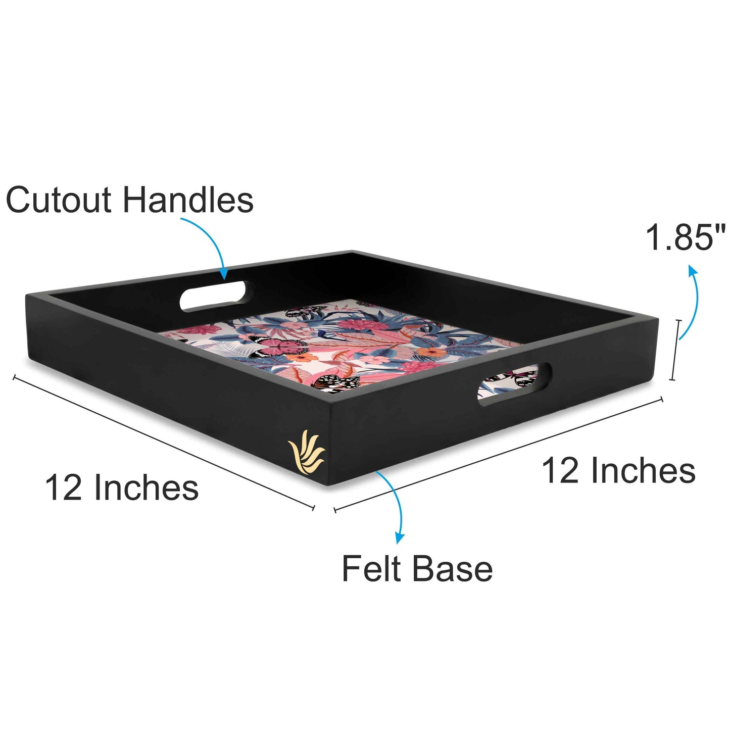 G.P Butterfly Sq Tray