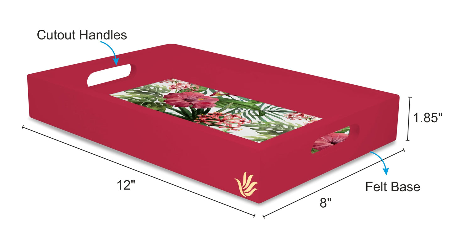 Trop Hibiscus Rc Tray