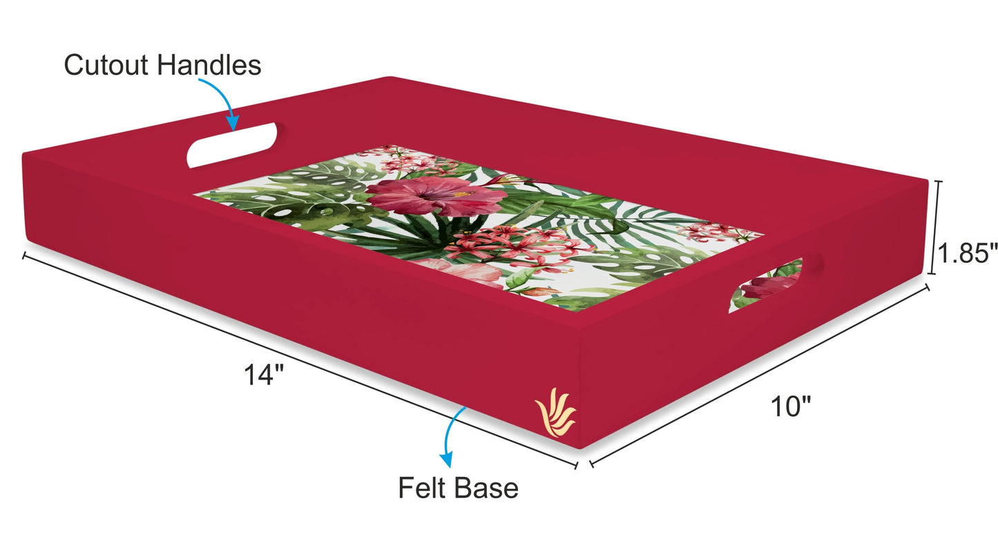 Trop Hibiscus Rc Tray