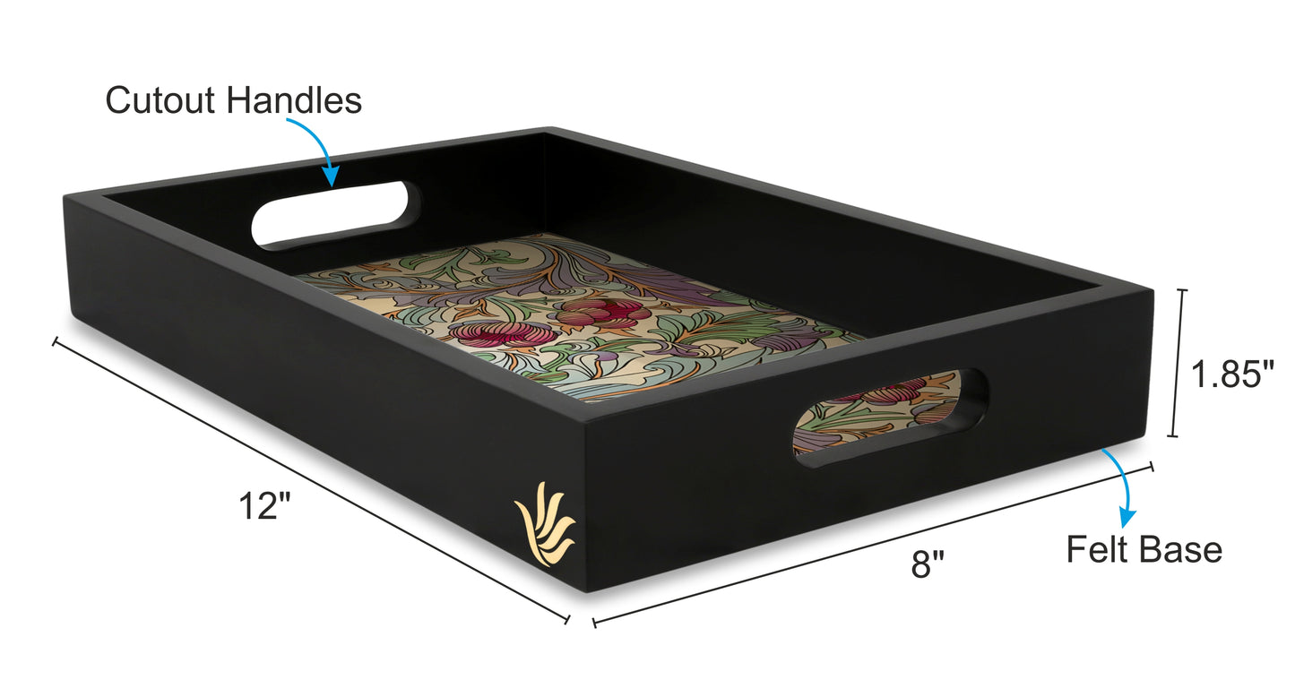 Ornate Flr Rc Tray