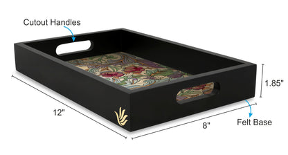 Ornate Flr Rc Tray