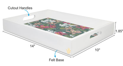 Vntg Jasmine Rc Tray