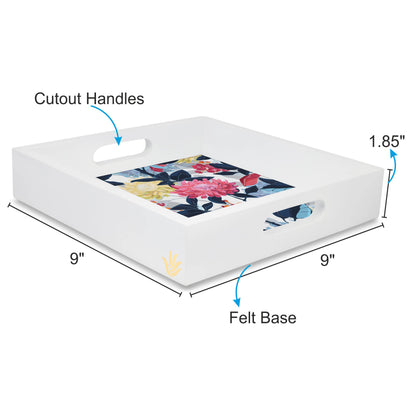Mia Flr Sq Tray