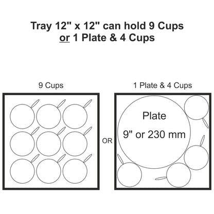 Aradhana Sq Tray