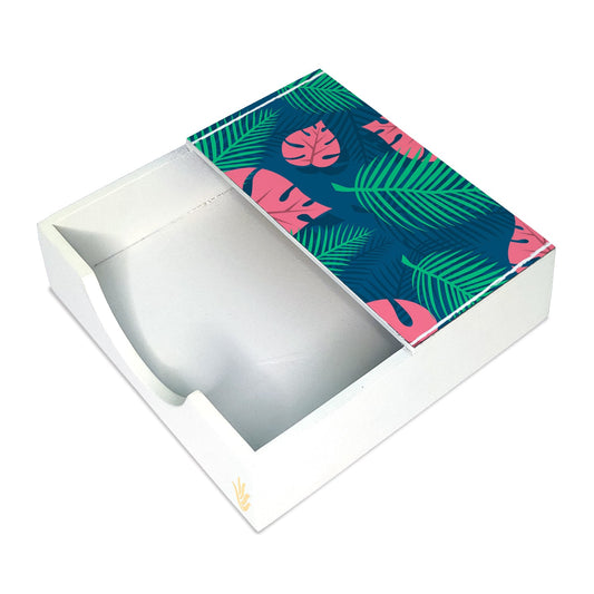Palms Tissue Holder 6" x 6" x 1.5" Ht. - Main Image
