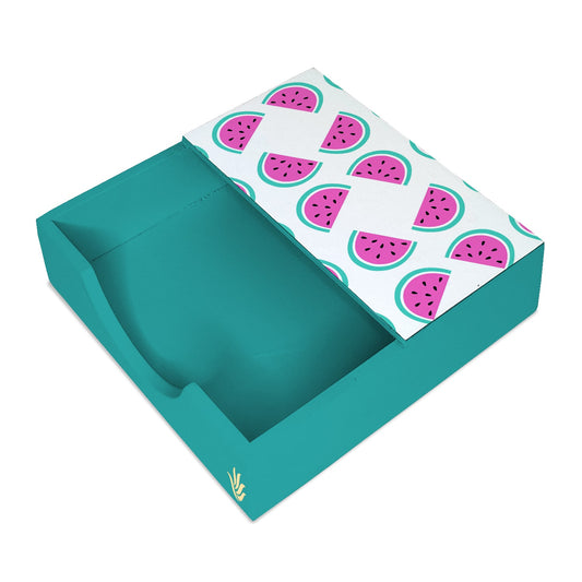Watermelon Tissue Holder 6" x 6" x 1.5" Ht. - Main Image