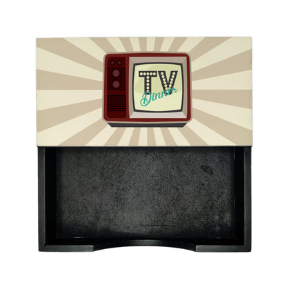 TV Dinner Tissue Holder