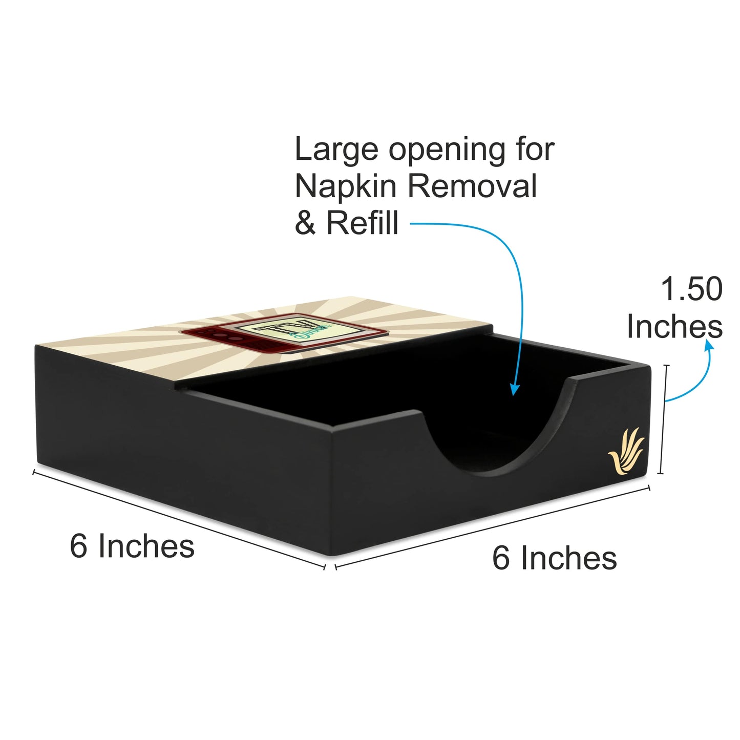 TV Dinner Tissue Holder